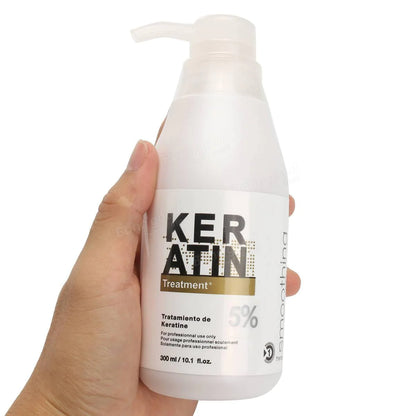 Pure Brazilian Keratin Straightening 5% Hair Conditioner Care Repair Healing Hair 300ml Hair Care Smoothing