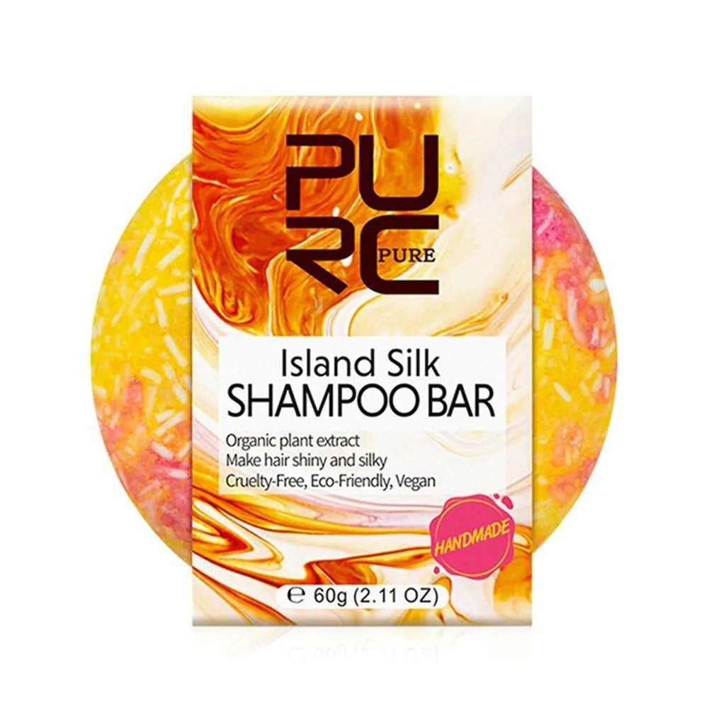 PURC Organic Polygonum Shampoo Bar 100% PURE Natural Handmade Cold Processed Hair Shampoo Soap No Chemicals Or Preservatives