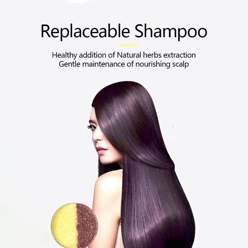 1Pc Hair Shampoo Soap Polygonum Multiflorum Ginger Oil Control Anti-dandruff Hair Growth Soap Hair Care